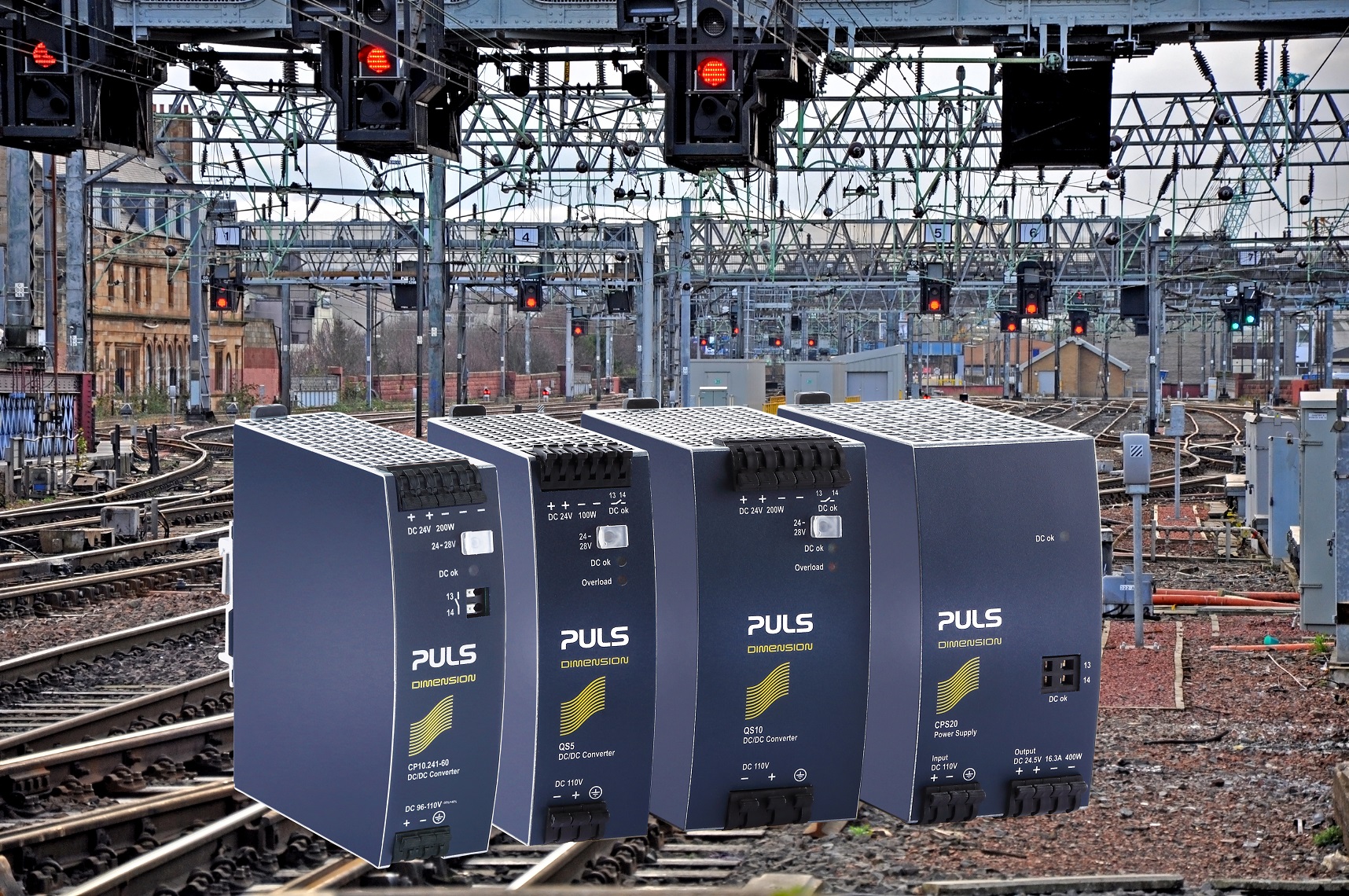 DIN-Rail Power Supplies Awarded Network Rail Certification